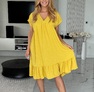 Vinky ruha okkersárga – Női ruha – Innova Fashion